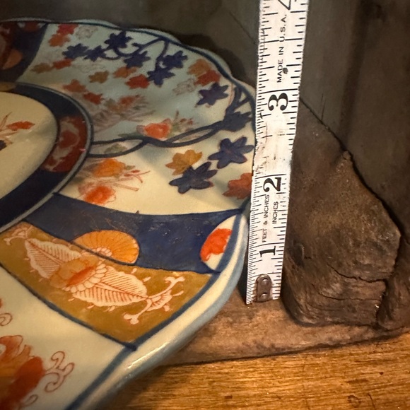 Antique Victoria Ware Ironstone Japanese Imari Style Platter, 14.25” - Picture 11 of 12